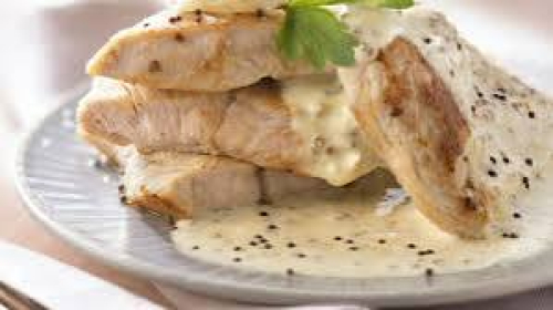 Escalope a la crème 