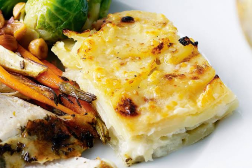 Plat mélange des gratins