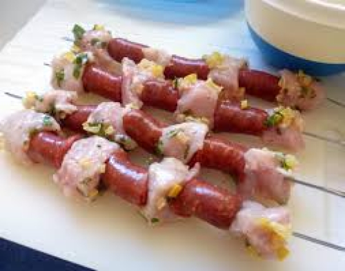 Brochettes merguez 