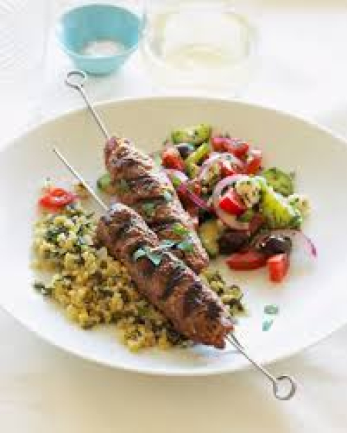 Brochettes chiche kebab 