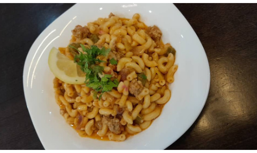 Macaronis sauce rouge