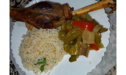Agneau grillé