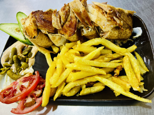 Plat Chawarma Arabe