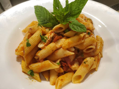 Penne arrabiata 