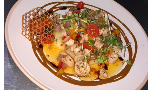 Salade poulpe 