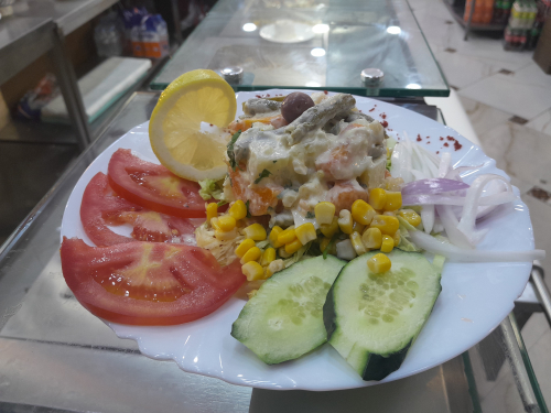                    سلطة الارز