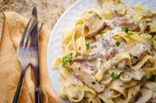 Tagliatelle aux trois fromages 