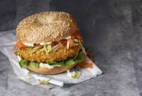 Crunchy burger