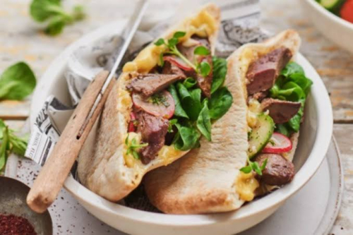Foie de volaille  kebab mchermla