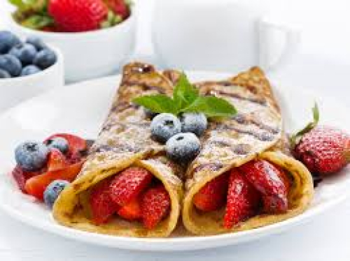 Crêpe fruits 