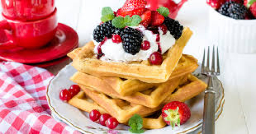 Gaufre fruits 