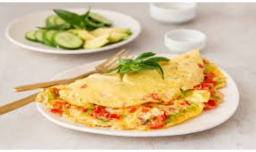 Omelette aux légumes 
