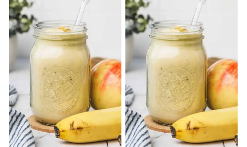 Smouthie banane pomme