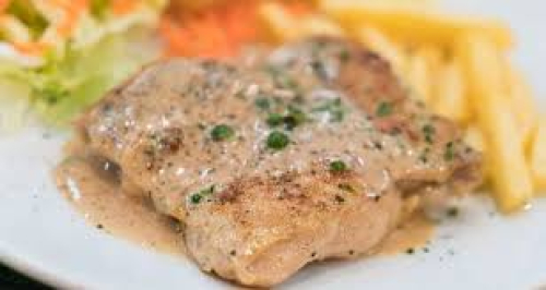 Escalope en tranche mariné 