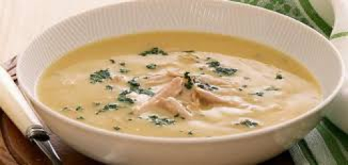 Soupe créme au poulet