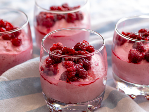 Mousse framboise
