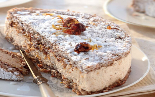 Dessert au Noisettes