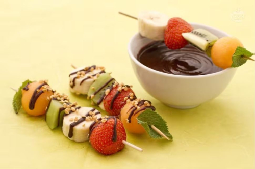 Fruits au Nutella
