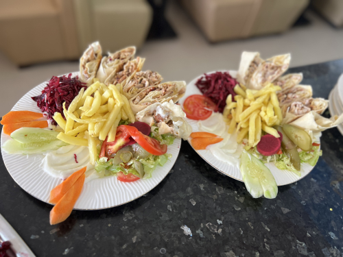 Repas de Shawarma arabic 