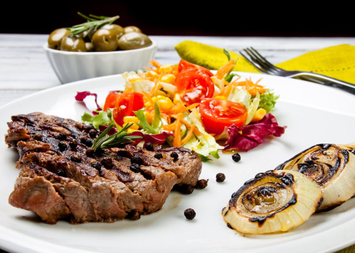 Entrecôte chasseur