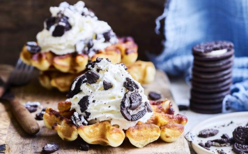 Gaufre oreo