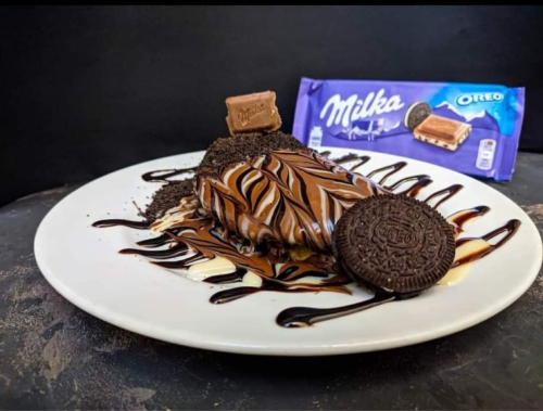 Pancake milka