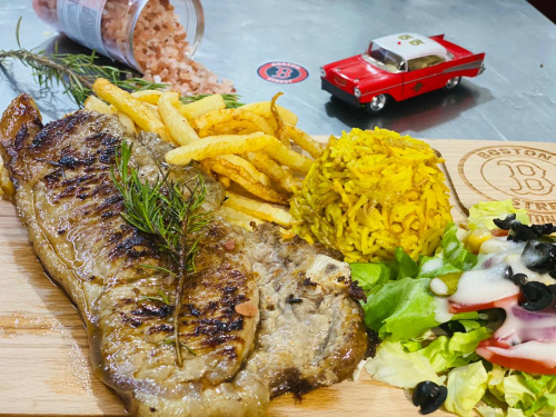 Entrecôte au romarin et gros sel d'hymalaya