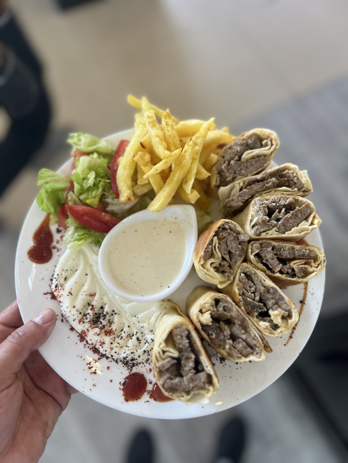 Repas de Shawarma arabica