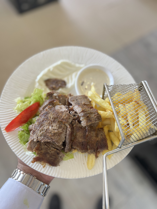 Repas de viande Shawarma