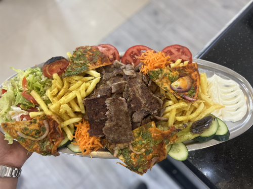 Un demi-kilo de shawarma viande