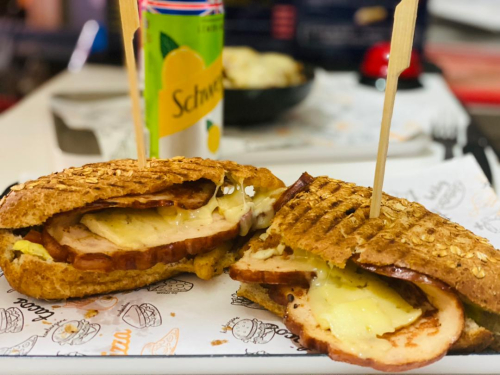 Sandwich façon raclette