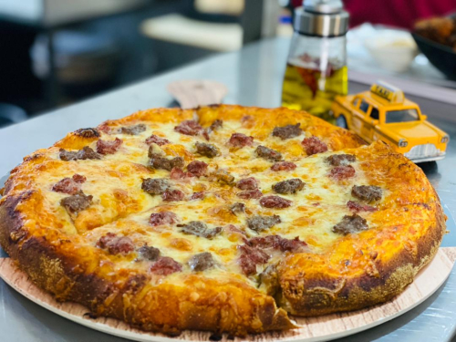 BBQ pizza