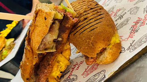 Sandwich saucisses 