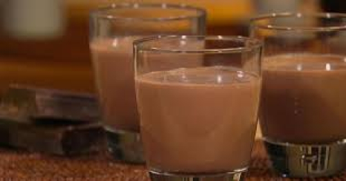 Lait au chocolat