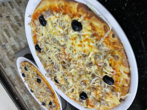 Pizza viande hachée 