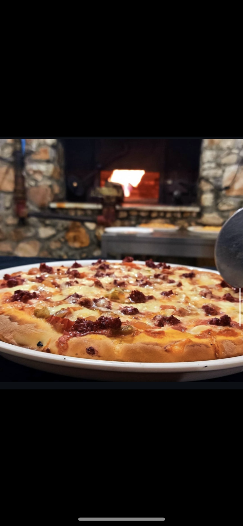 Pizza merguez 