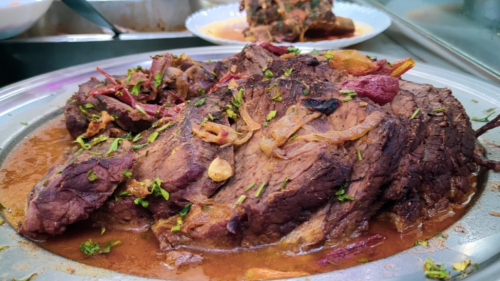 Roti de veau