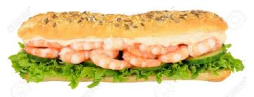 Panini Crevettes