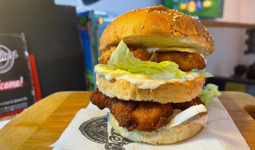 Burger Poulet Tenders.