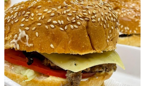 Cheese Burger Viande Hachée.