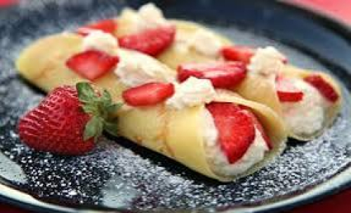 Crêpe fraise 