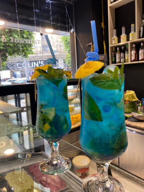 Mojito kuracao bleu