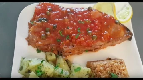 Thon en sauce