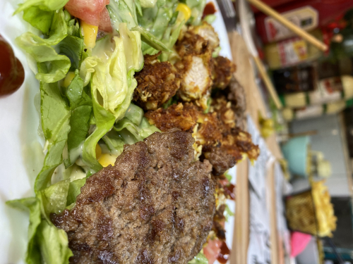 Plat viande