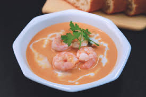 La bisque de crevette