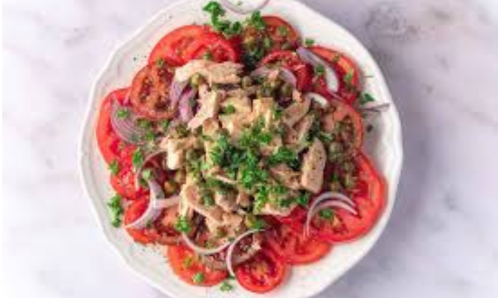 Salade tomate + thon