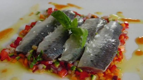 Sardine marinée