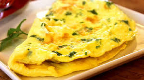 Omelette fromage 