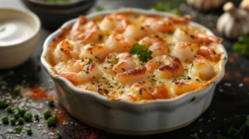 Gratin crevette 