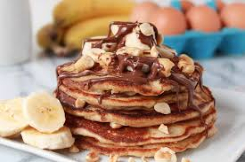 Pancake, Nutella +banane